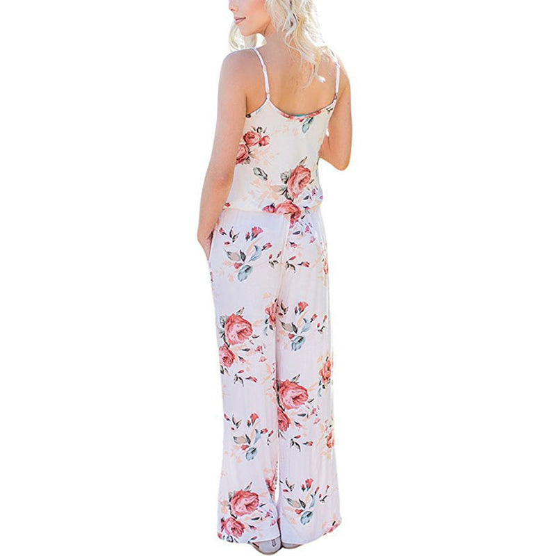 floral summer jumpsuit