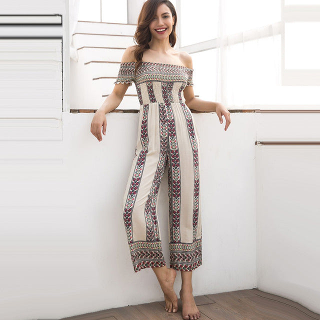 printed jumpsuit for ladies