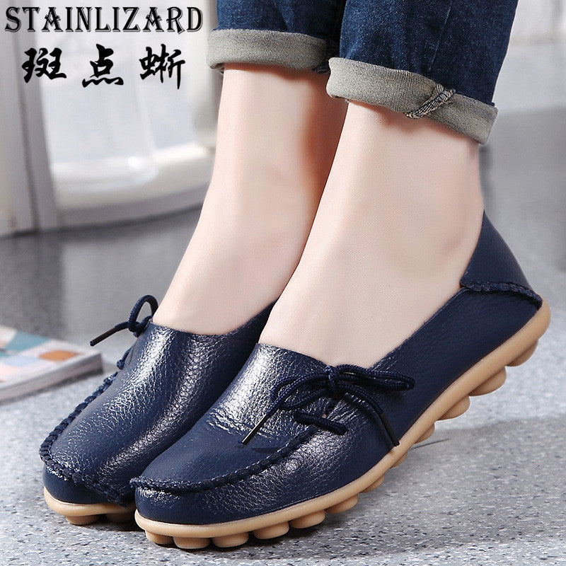 womens casual leather shoes