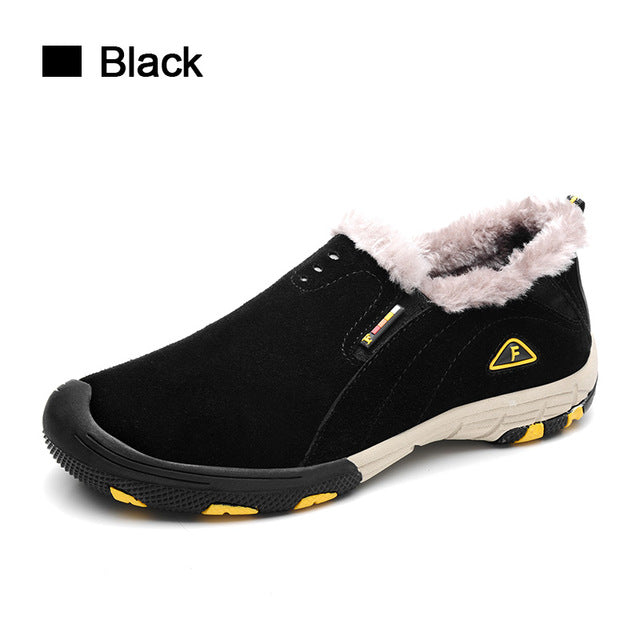 snow boots mens slip on