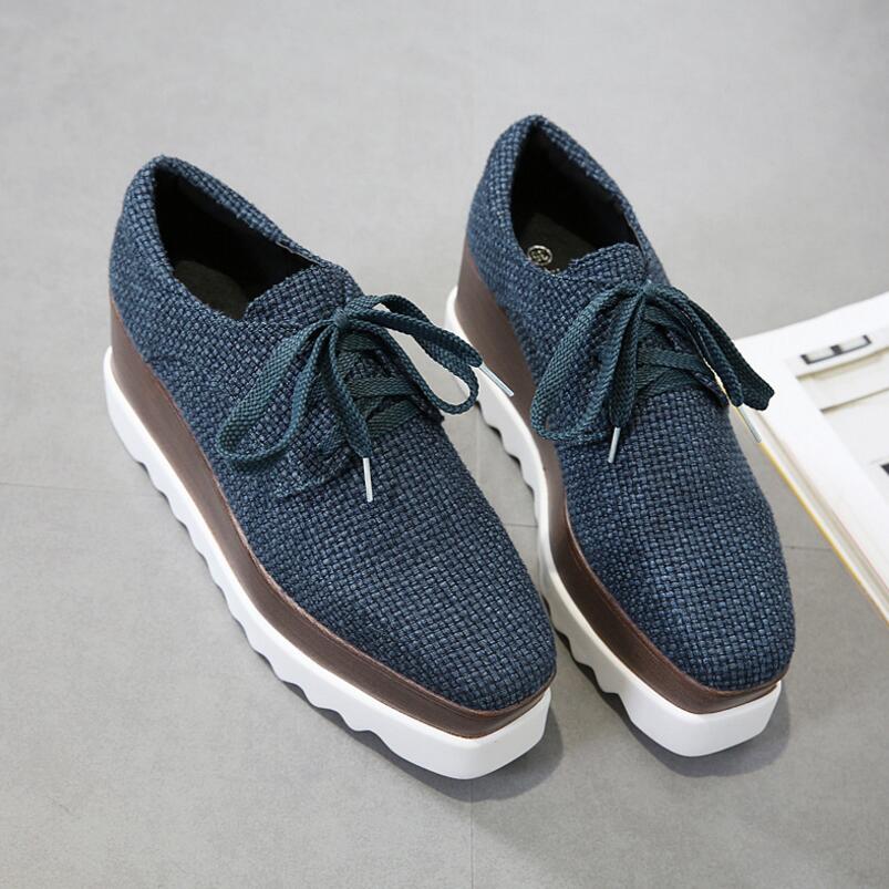 platform oxford sneakers