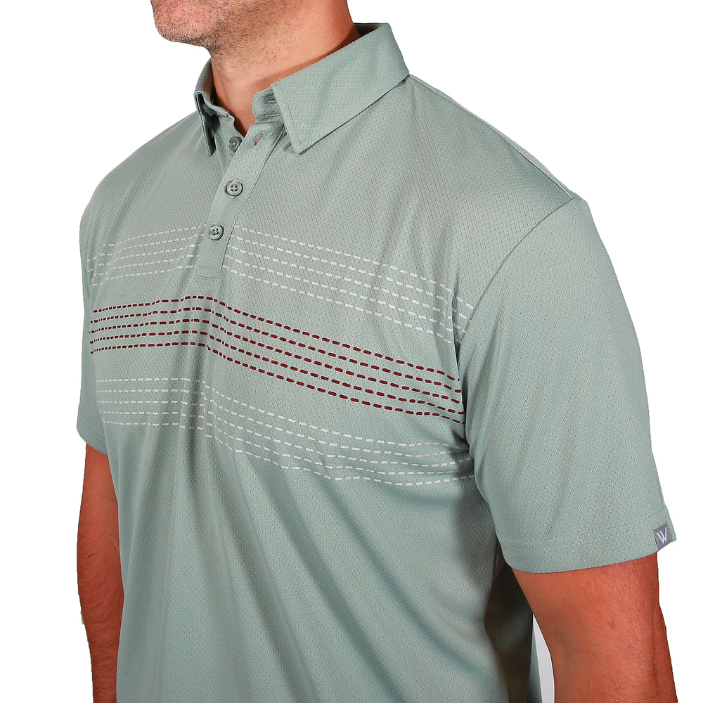 mesh golf shirt