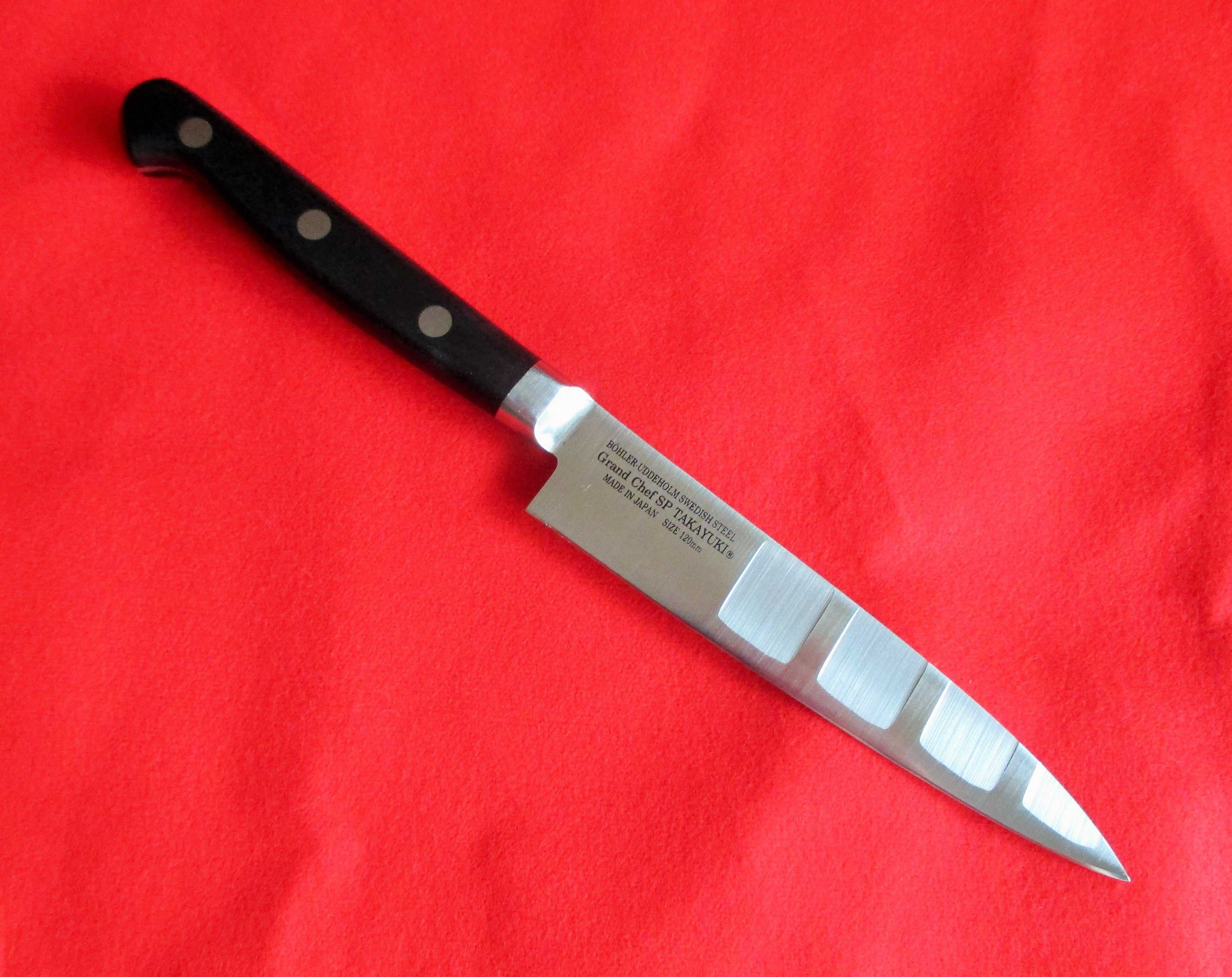 Yoshihiro Nashiji High Carbon White Steel #2 Petty Utility Japanese Ch