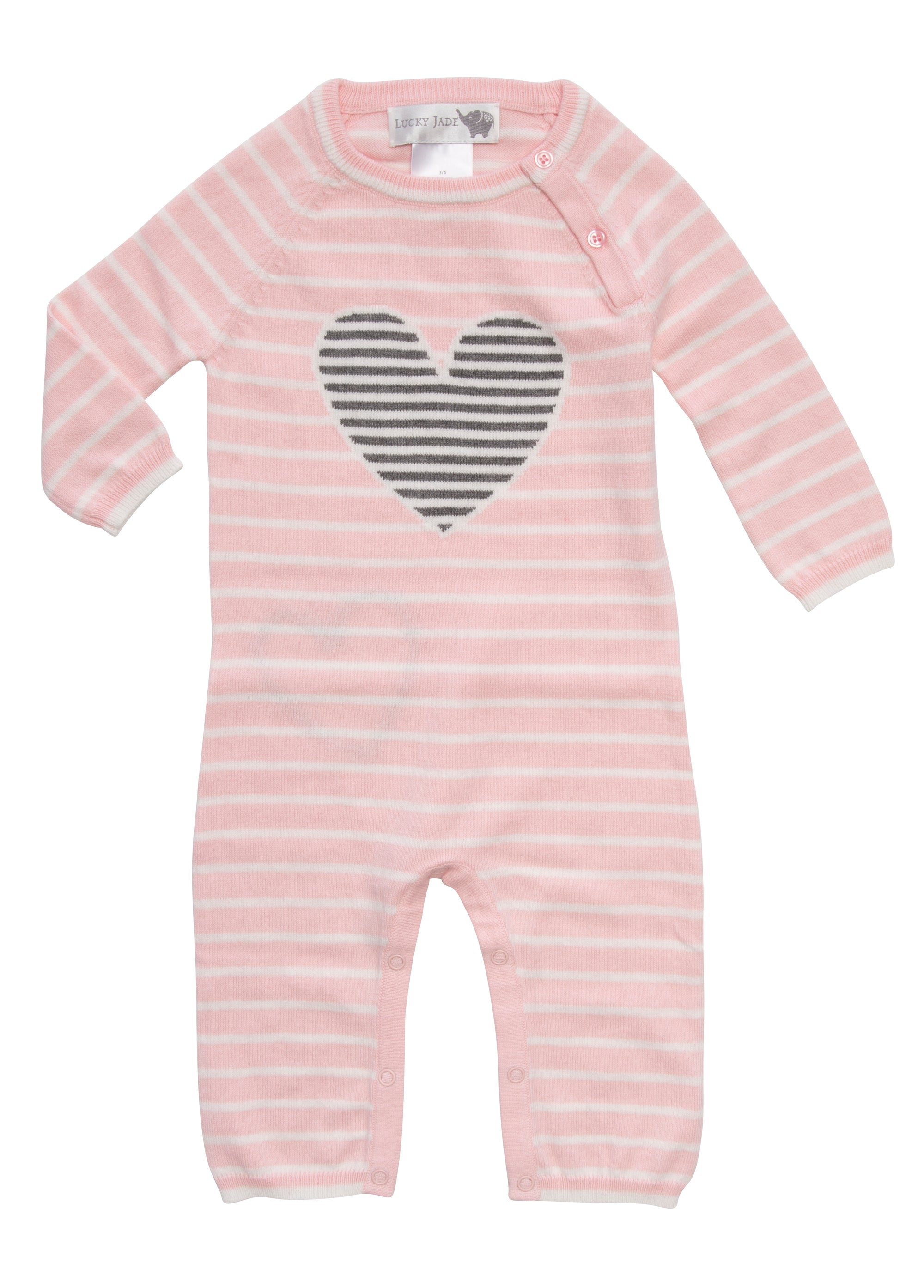 Luxury Pink Coveralls for Baby Girls | Lucky Jade