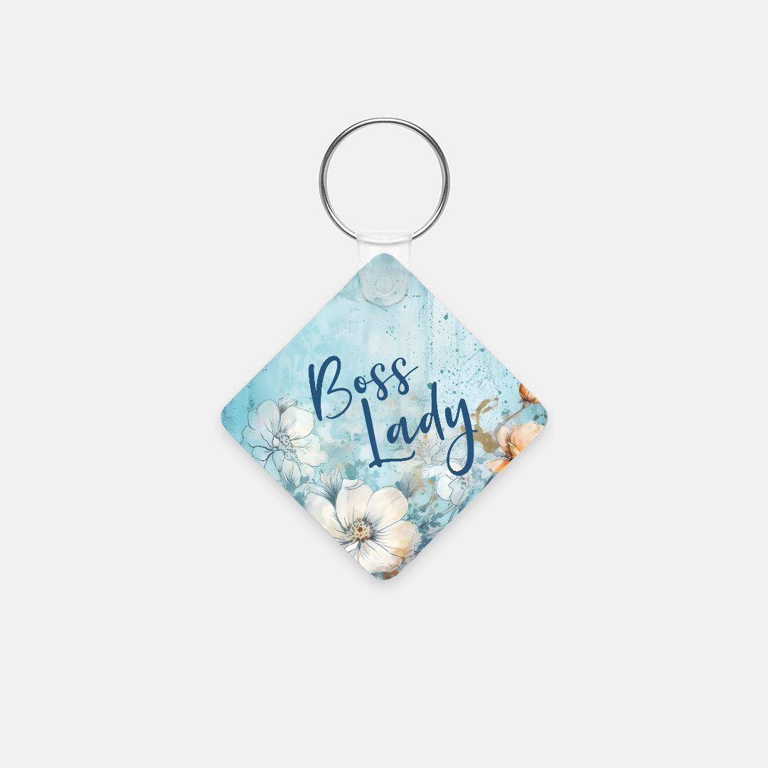 Key Chain (Square) - Boss Lady Classy 01