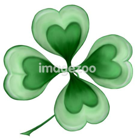 Four leaf clover symbolizing luck