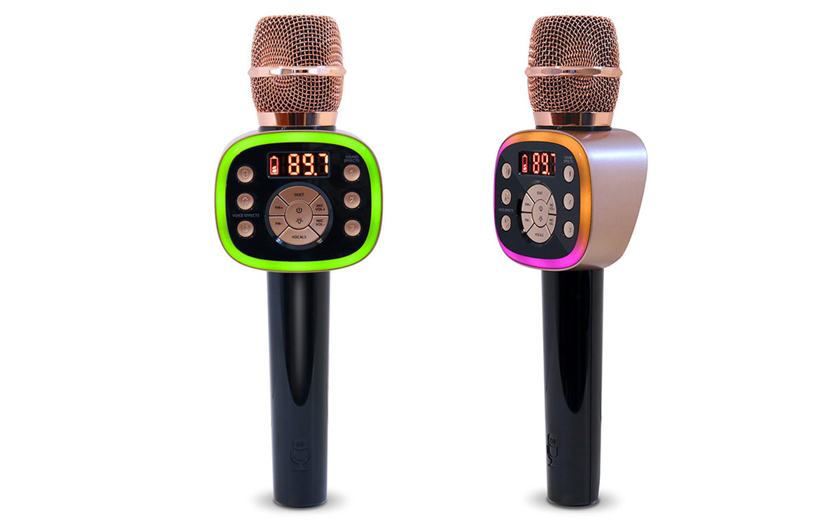 The Singing Machine Bluetooth CD+G Karaoke Sound System with LED Lights,  SML633, Black 