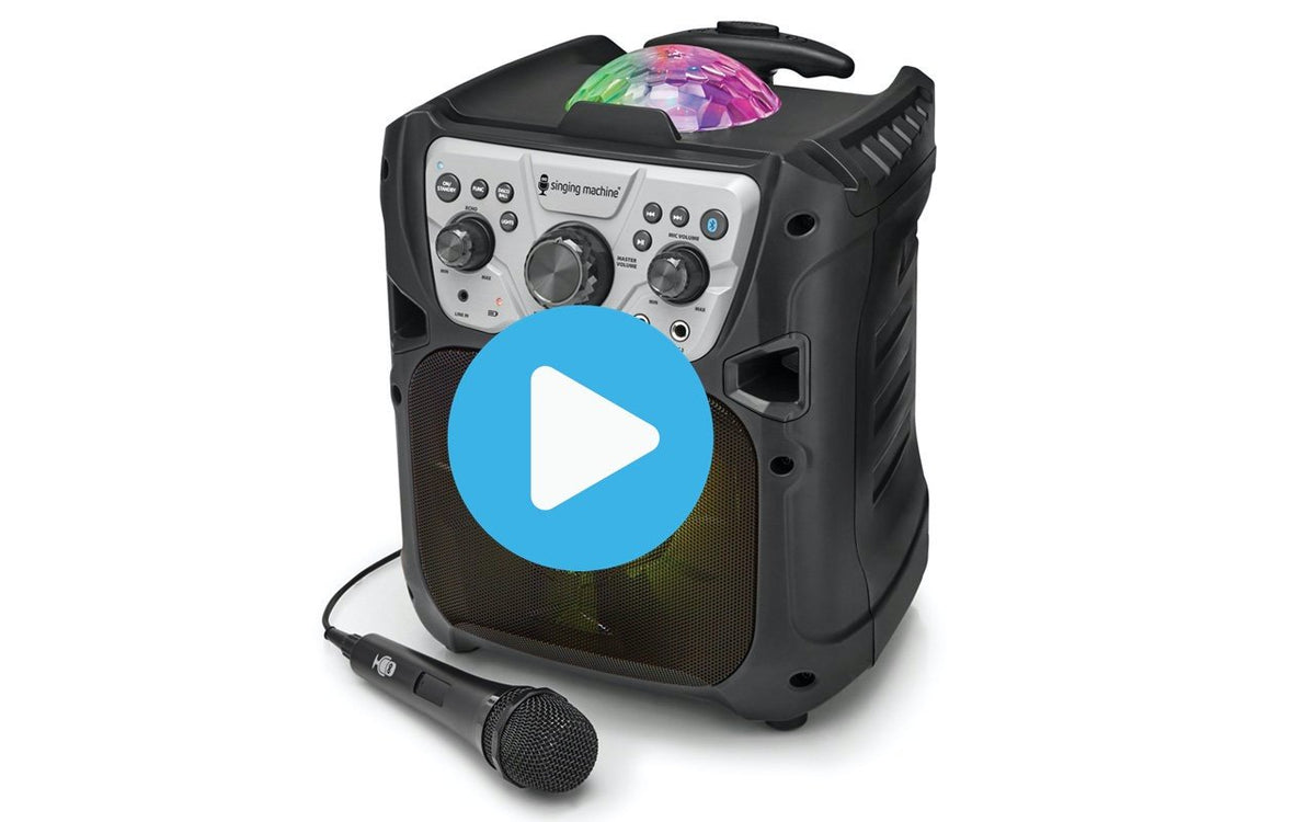 Bluetooth Glow CDG Karaoke Machine