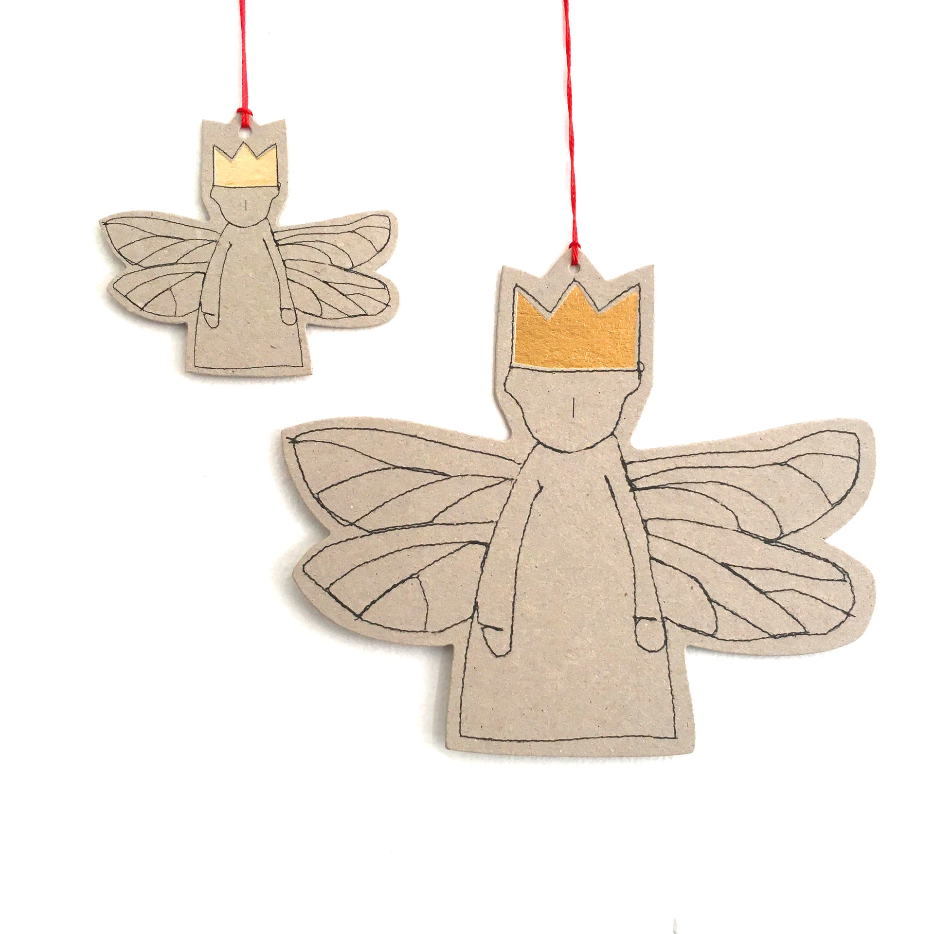 paper angel garland