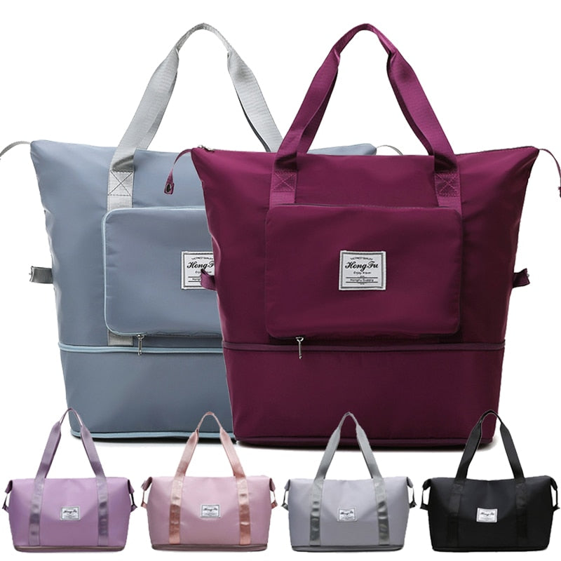Foldable High-Capacity Waterproof Traveling Bag