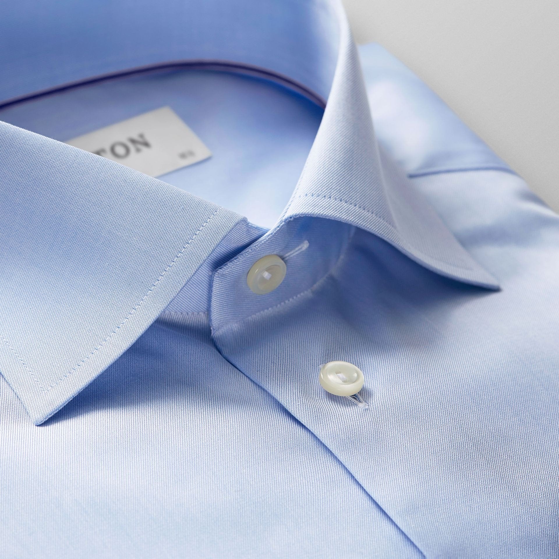 ETON® | Slim Fit Signature Twill Shirt - Light Blue