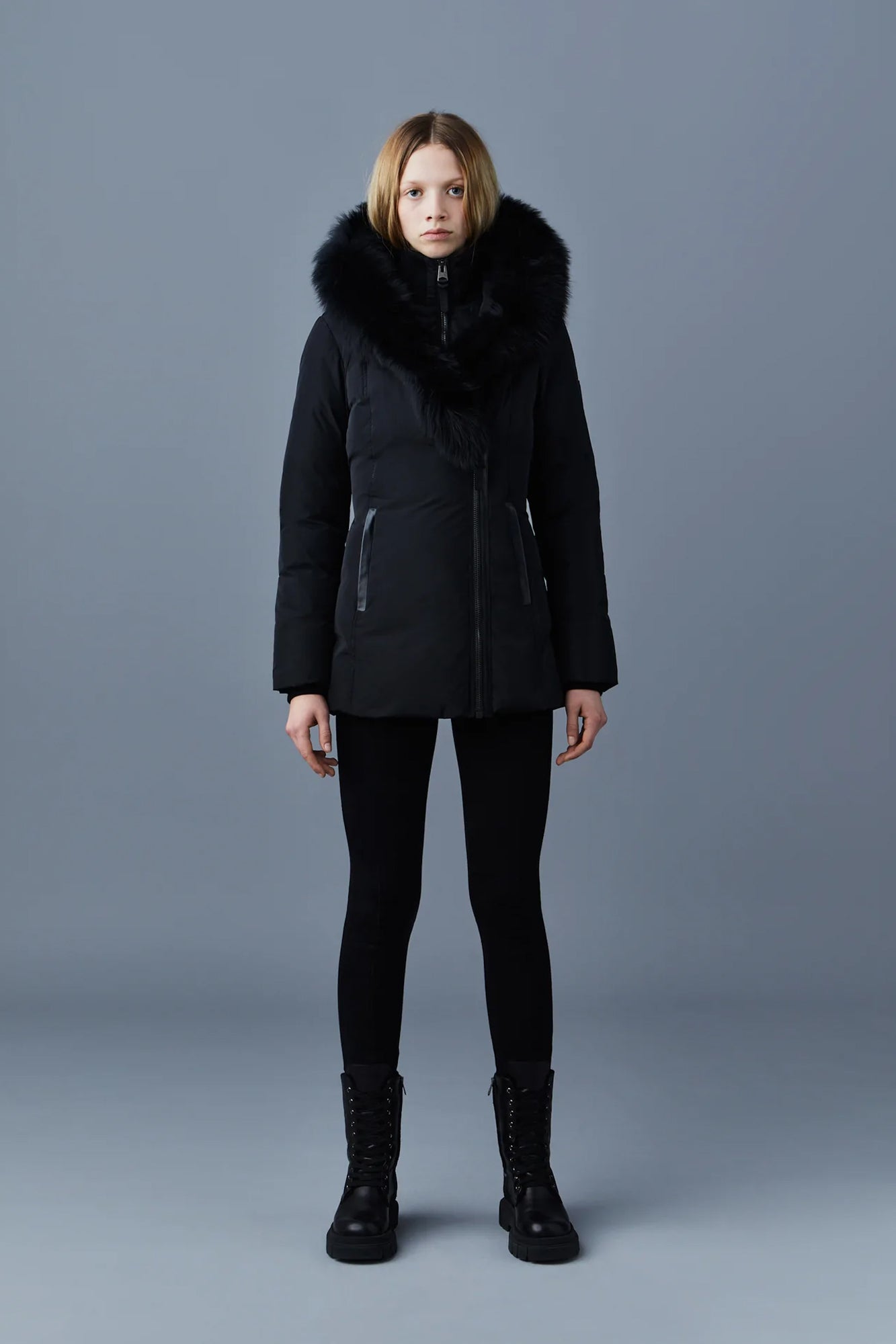 Mackage - Women - ADALI Down coat Signature Mackage Collar Fur