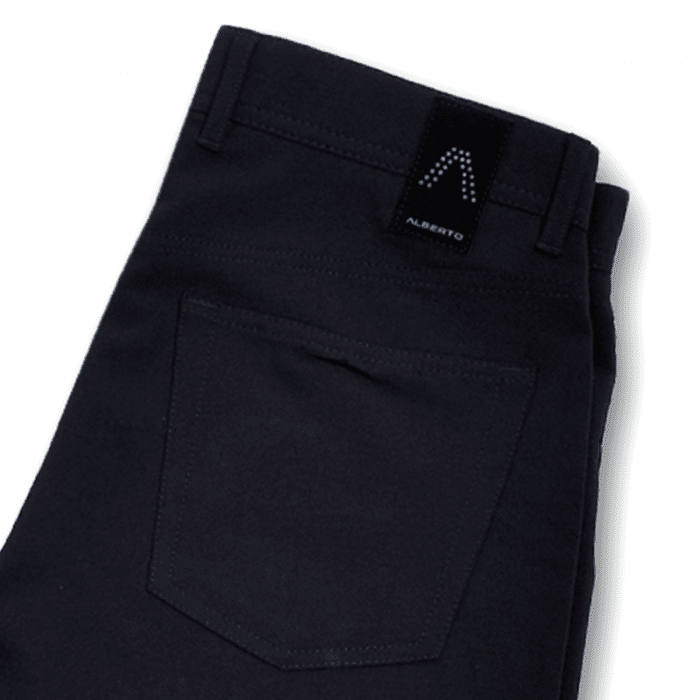 ALBERTO | Modern Fit Ceramica Stone Dress Pant - Navy