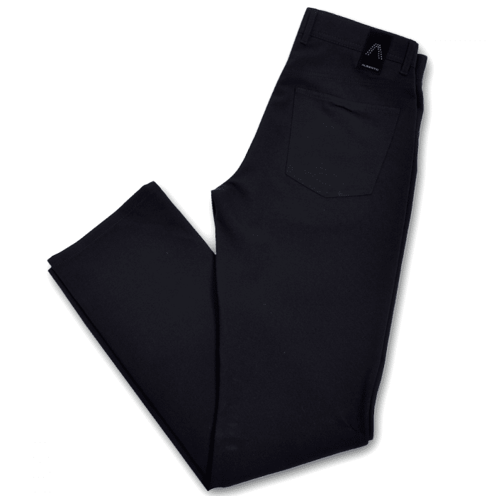 ALBERTO | Modern Fit Ceramica Stone Dress Pant - Navy