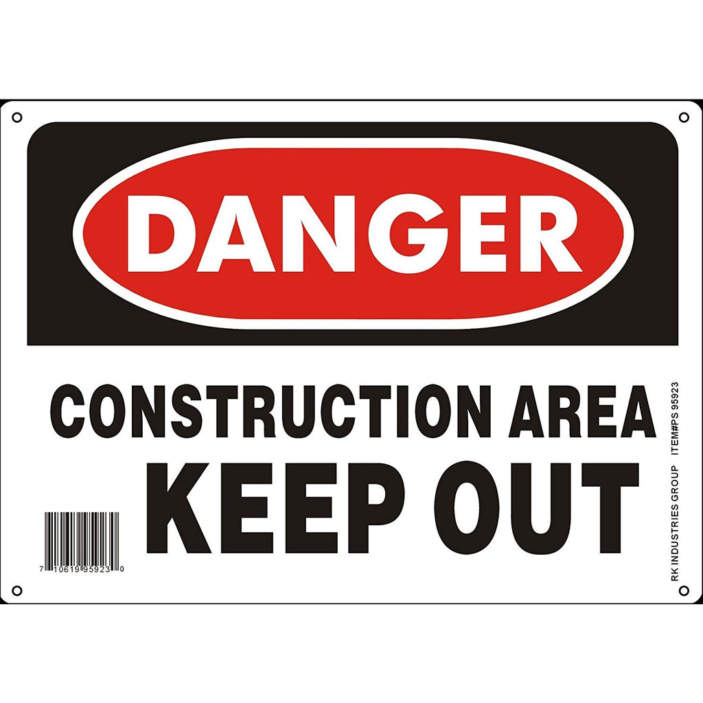 RK OSHA Safety Sign, Legend 