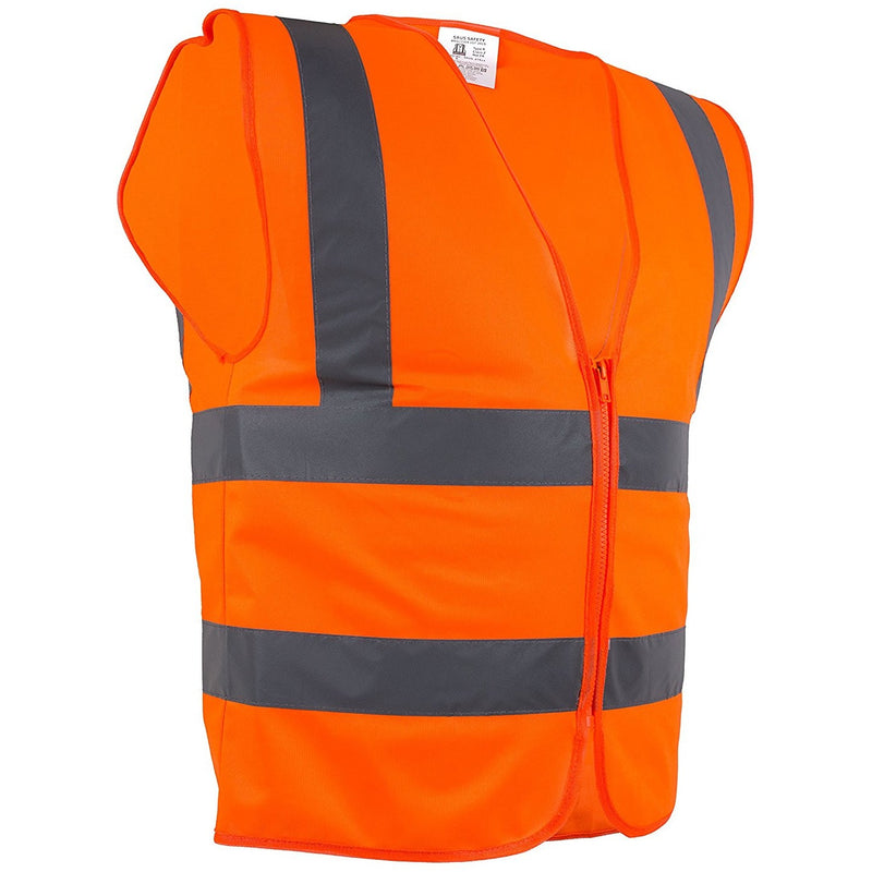 RK Safety High Visibility Safety Vest, ANSI/ ISEA Standard - Z7411&Z74