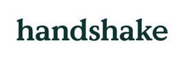 Handshake Logo - direct link to O Yeah Gifts wholesale to Handshake wholesale marketplace for home decor, pottery, planters, macrame, candle holders, coasters, jewelry, necklaces, bracelets, anklets