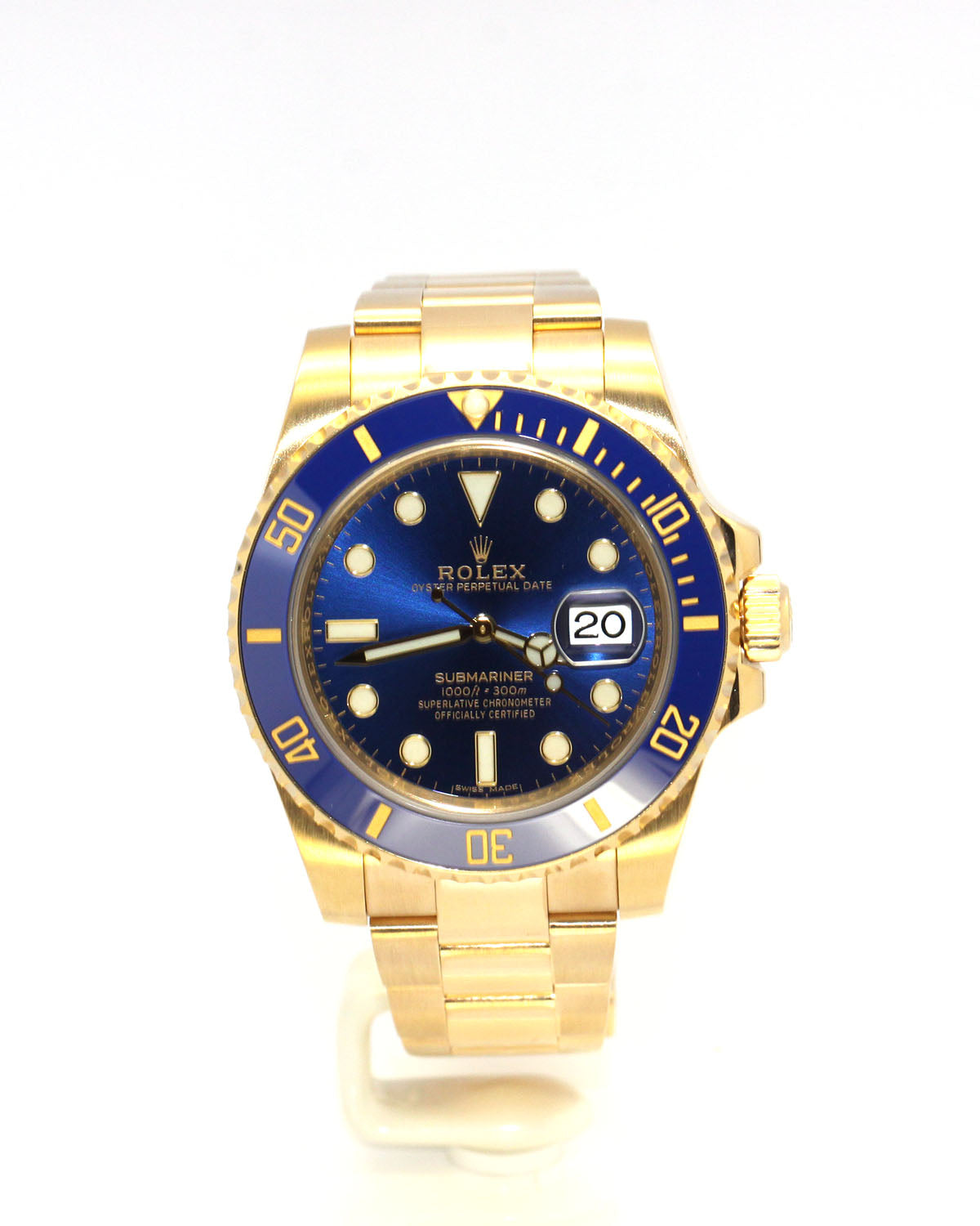 used rolex submariner gold