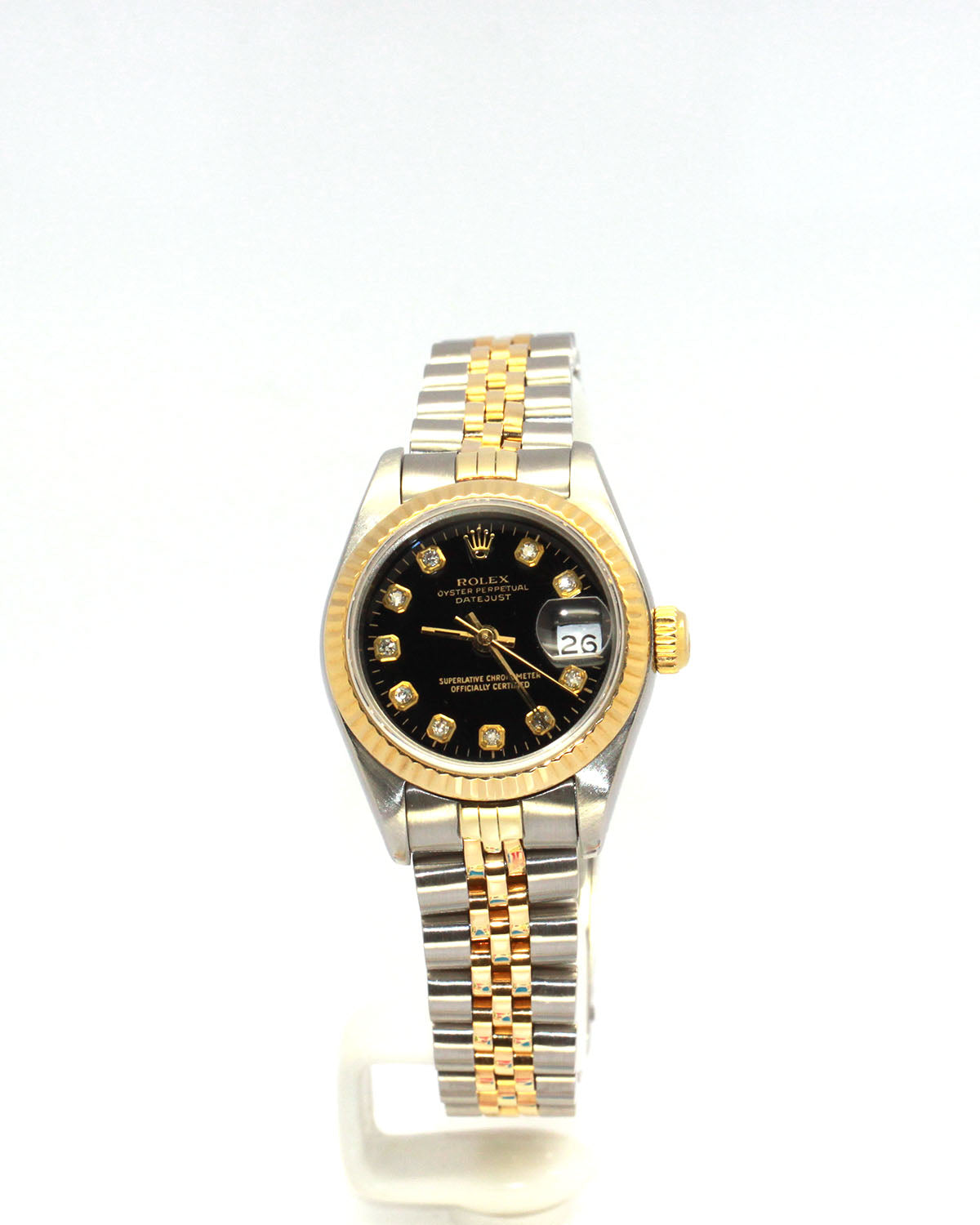 rolex datejust two tone 26mm
