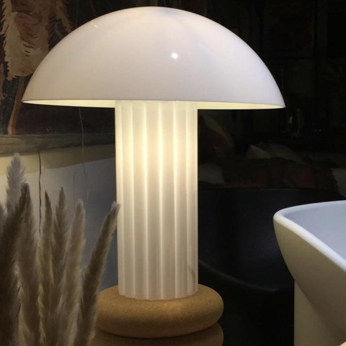 Aanpassen prachtig beginsel HK living USA VOL5072 Acrylic cupola table lamp white — HKliving USA