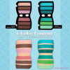 6 COLOR CONTOUR EYESHADOW-MATTE