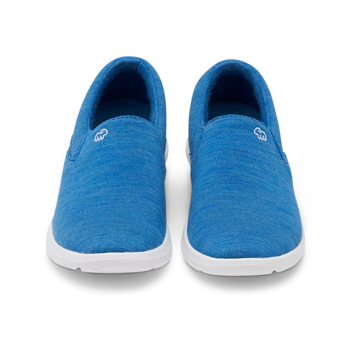 Womens Slip Ons Bright Blue Merinos 8404