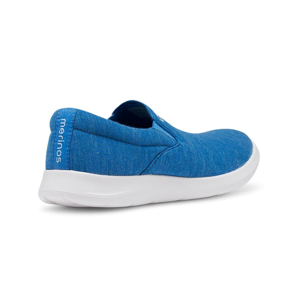 Womens Slip Ons Bright Blue Merinos 3033