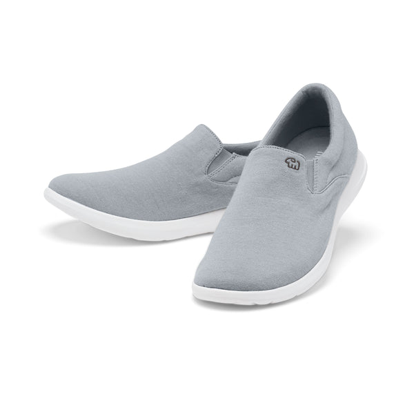 mens white casual slip on shoes