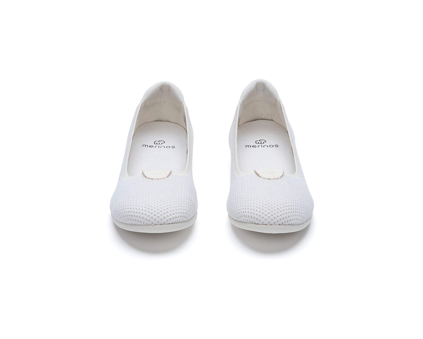 white flats for women