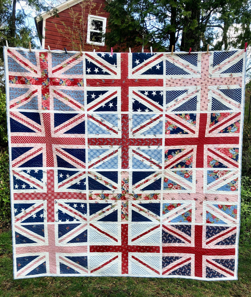 Regent Street Union Jack Quilt Pattern