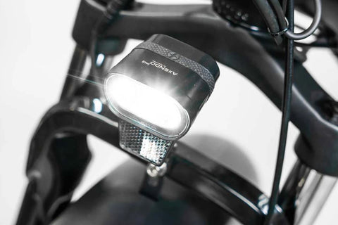 BAM Supreme's front LED light.