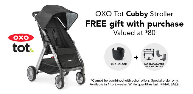 oxo tot cubby stroller