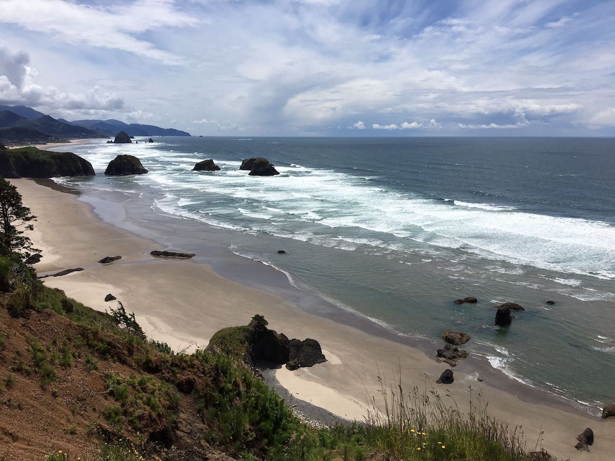 Crescent Beach Dog Friendly Hike on Oregon Coast