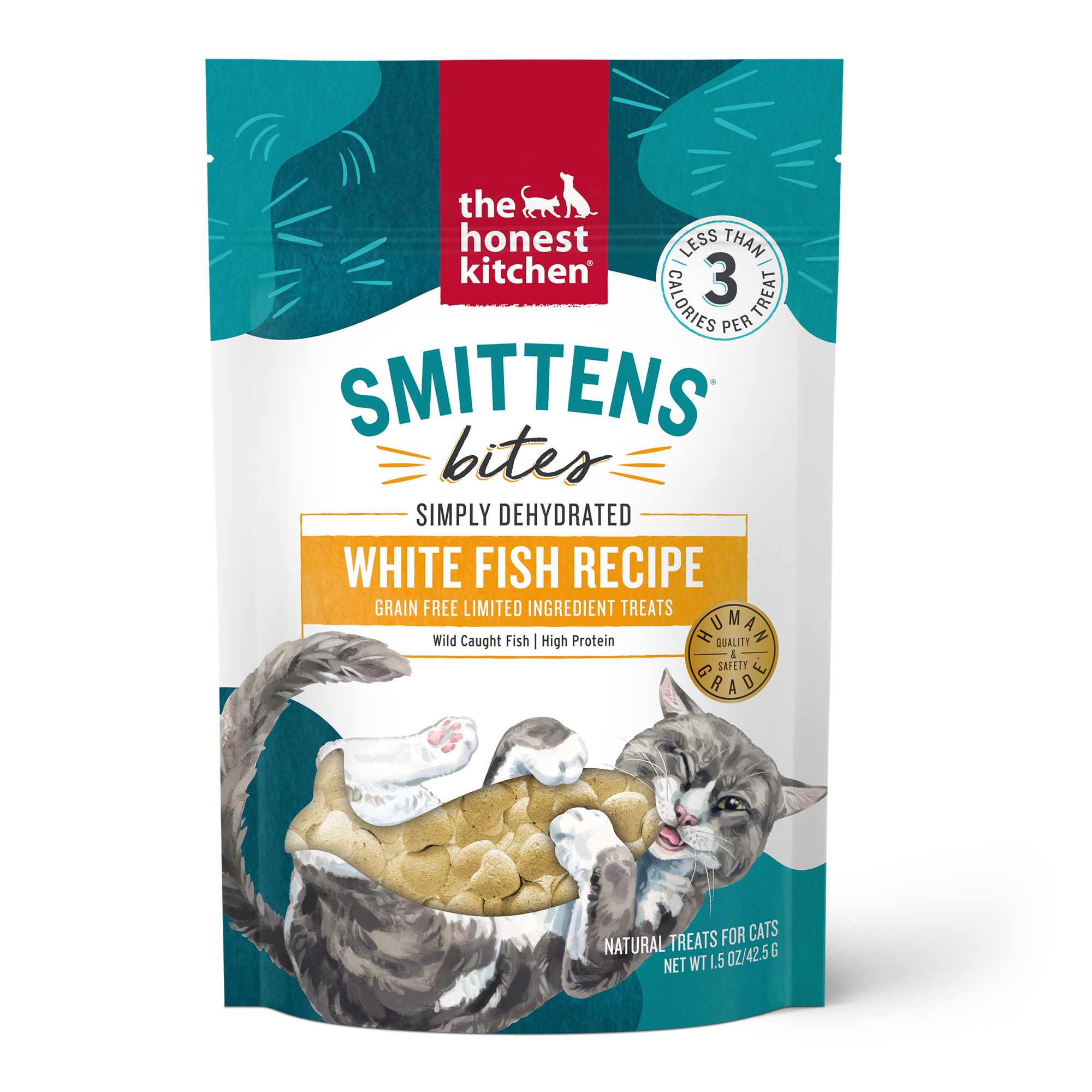 The Honest Kitchen - Smitten Bites: White Fish Cat Treats