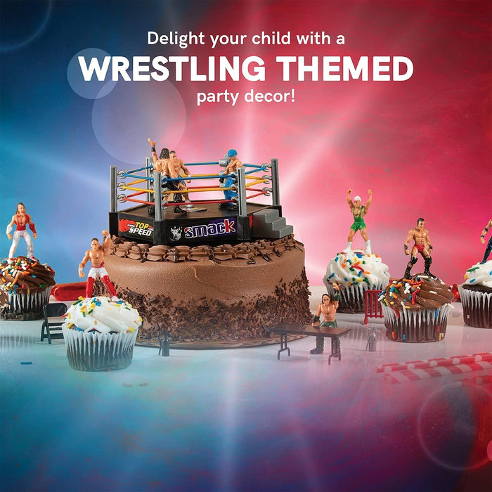 Toyvelt 32 Piece Wrestling Toys For Kids