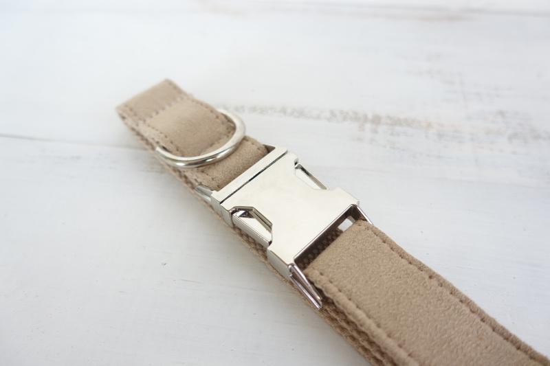 Dog Collar - Cream | Designer Dog Collar Barker & Bone