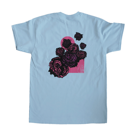 Roses Tee - Blue – The Motif Brand