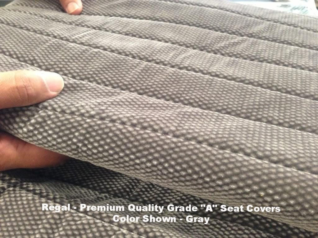 Toyota Pickup Front Solid Bench Molded Headrest Custom A27 Seat Cover ...
