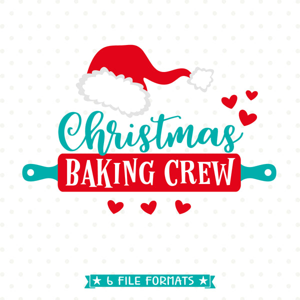 Download Christmas Baking Crew SVG file - Christmas Apron Iron on ...