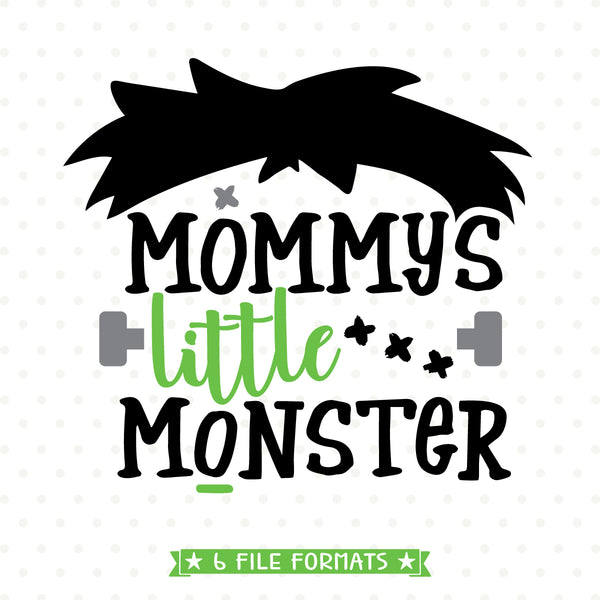 Download Mommys Little Monster SVG - Halloween SVG - Boys Halloween ...