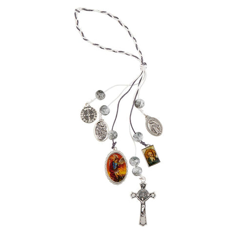 St. Michael/St. Benedict Home Blessing Hanger