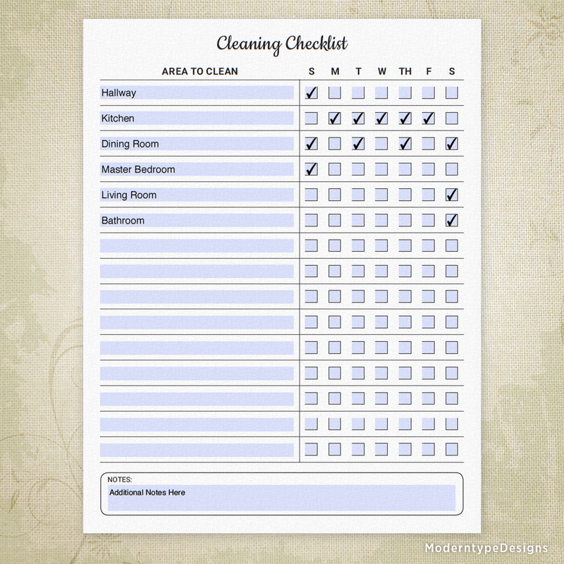 cleaning-checklist-printable-form-editable