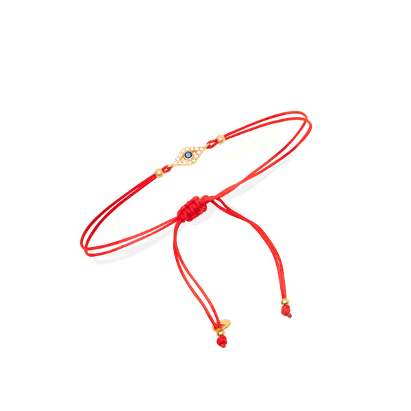 Sparkle Snake Red Thread Bracelet – Noellery