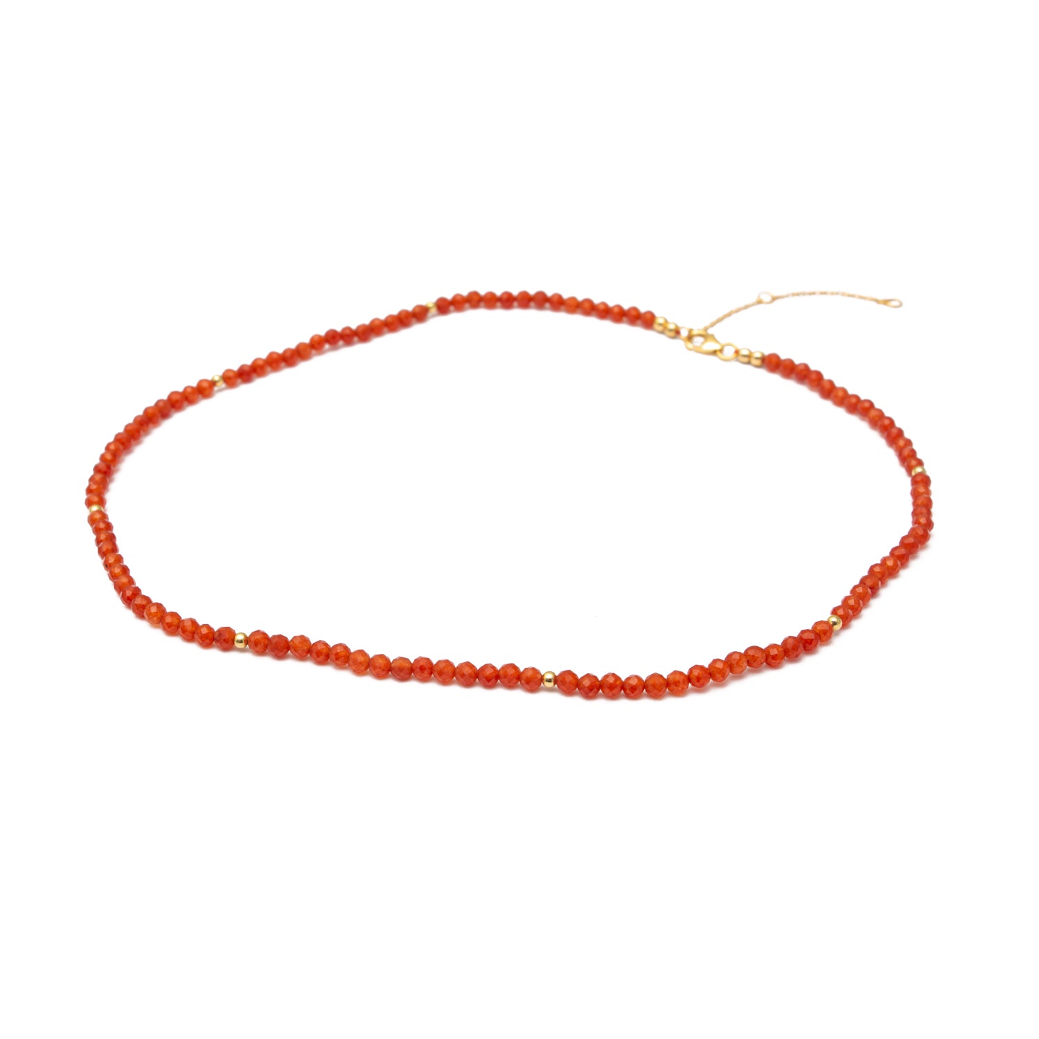 Klara Gold Vermeil Semi Precious Necklace – Mezi