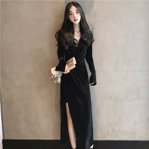 black dress for banquet