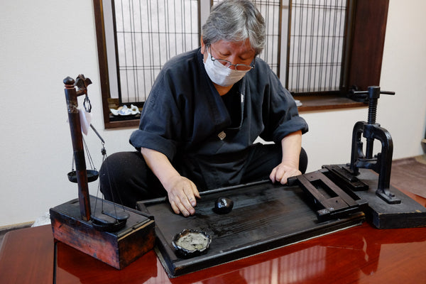 artisanat japon encre sumi nara ink calligraphie