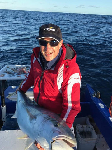 Bruce went out with Greenwood Charters catching giant Kingfish