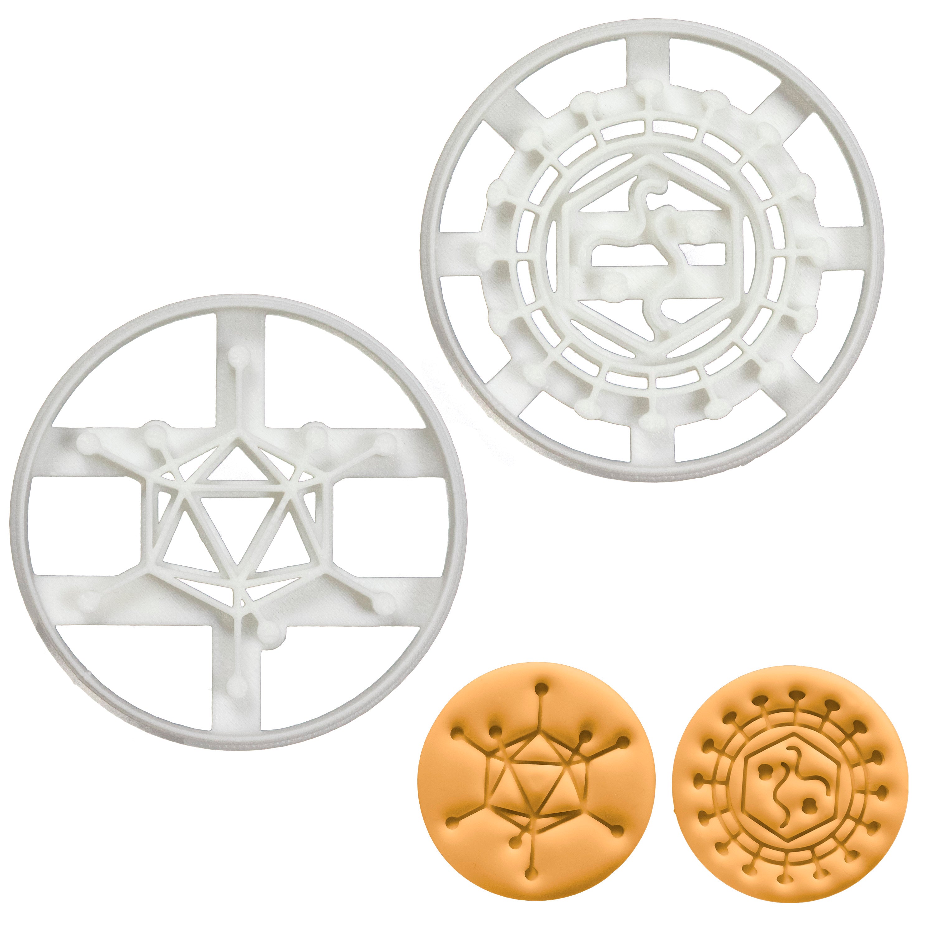 Adenovirus & Retrovirus Cookie Cutters