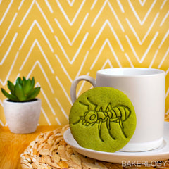 Realistic Ant matcha cookies