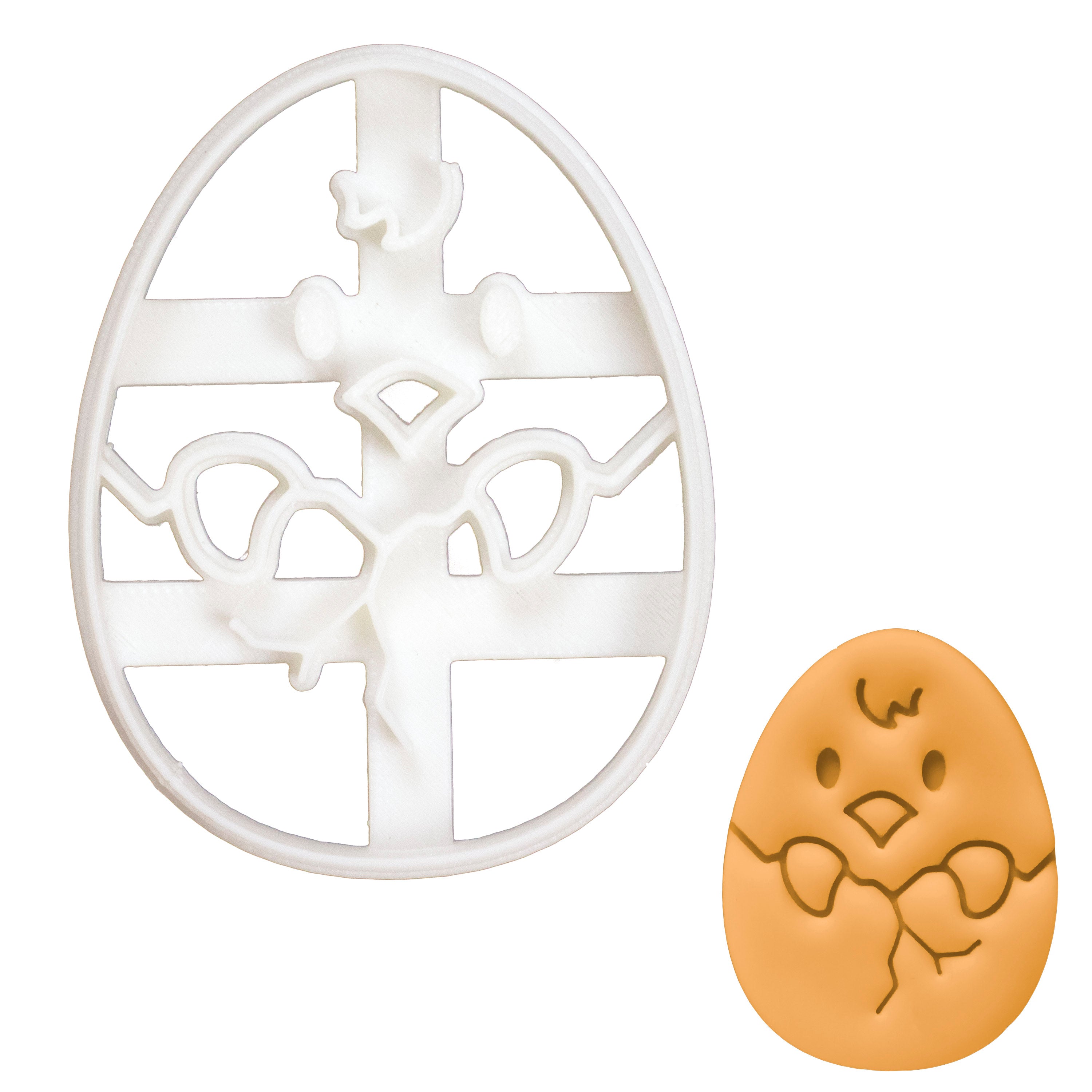 easter chick cookie cutter